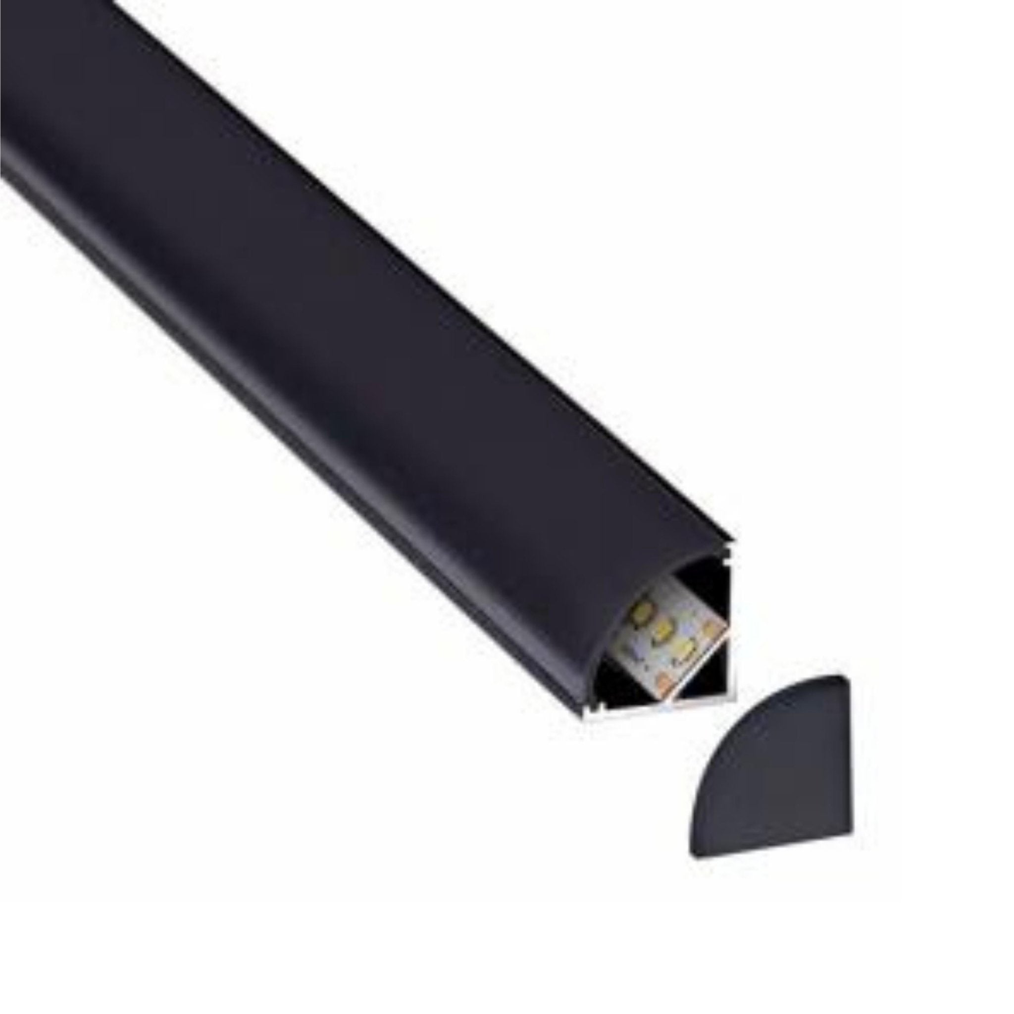 Perfil Esquinero 121/B Accesorios 2 Tapas y 2 Grapas Para - Wattko